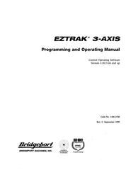 1104-2740 EZ Trak 3 Axis Programming & Operations Manual