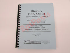 1104-2803 Torq-Cut 22 Installation / Maintenance / Parts Rev A