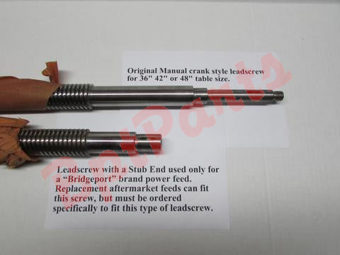 1206-1221 Leadscrew 36" (X-Axis)